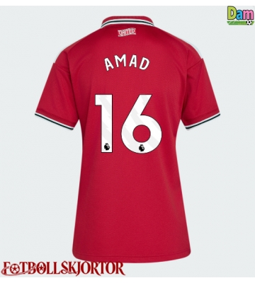Manchester United Amad Diallo #16 Hemmatröja Dam 2026-27 Kortärmad